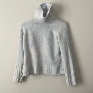 Fashion Bug Light Gray Turtleneck Sweater